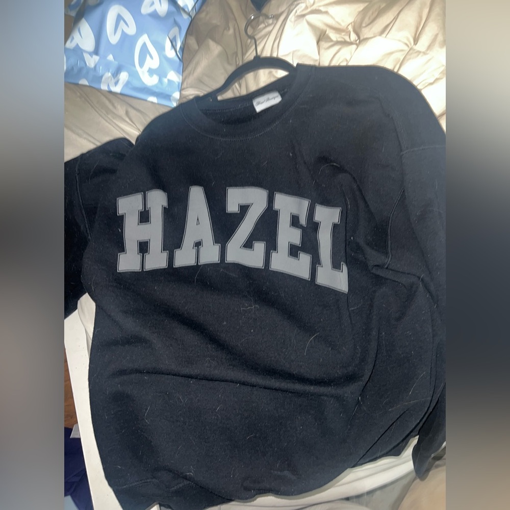 Hazel boutique black sweatshirt